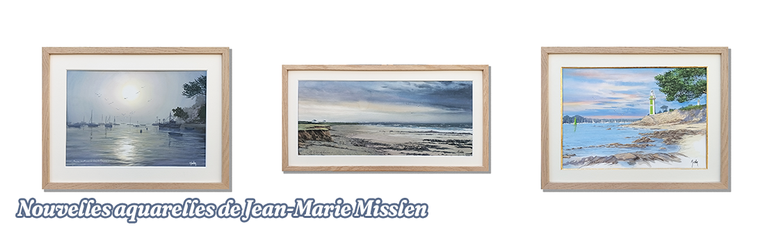 Nouvelles aquarelles de JM Misslen